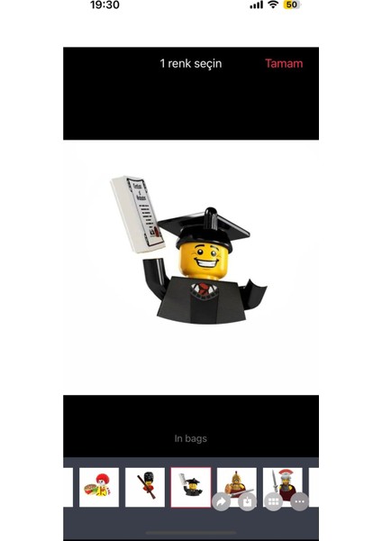 Uyumlu Mini Figür Mezuniyet Figürü fiyatları
