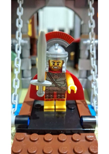 Mini Figür Romalı Asker Yapı Taşları