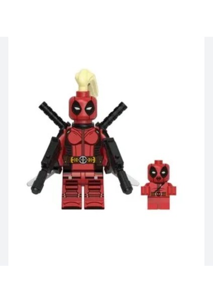 Mini Figür Deadpool Yapı Taşları
