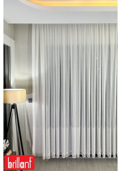 Keten Zigzak 1/2,5 Normal Pileli Ütü Istemez Kırışmaz Zigzak Desenli Tül Perde modelleri