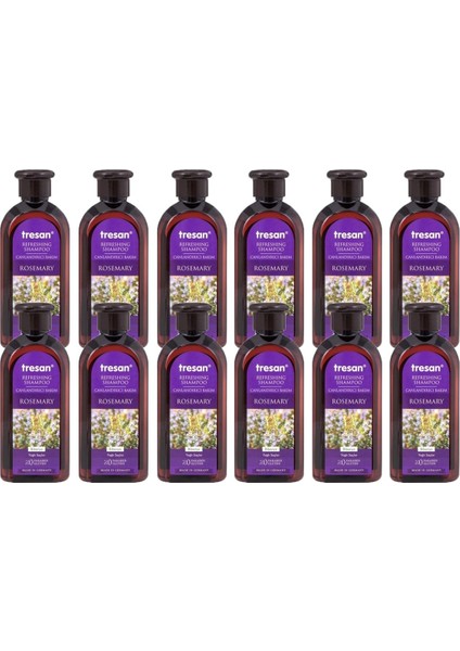 Tresan Biberiye Canlandırıcı Bakım Şampuanı 300 ml X12 Adet