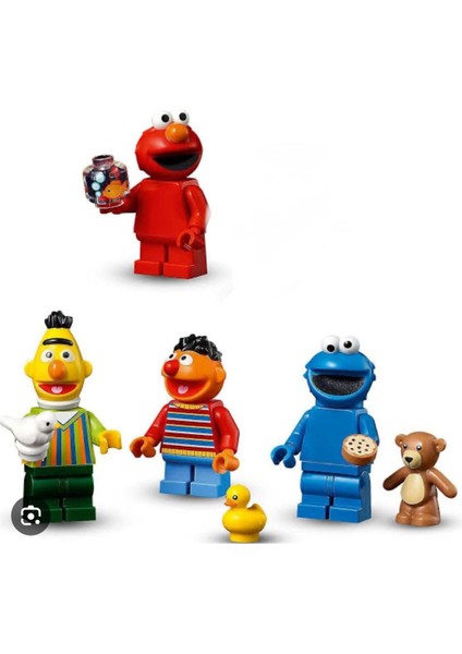 4 Lü Set Susam Sokağı Yapı Taşları