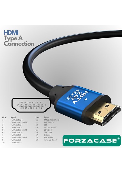 Ultra Hd 4K Yüksek Hızlı HDMI Kablosu - 3 Metre | Tv Ps5 4K 60Hz - FC1081 fırsatları