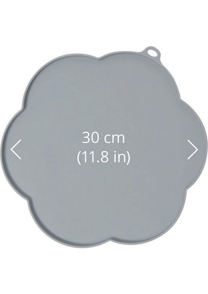 Catit Çiçek Şekilli Su Pınarı Altlığı Gri Sptgl