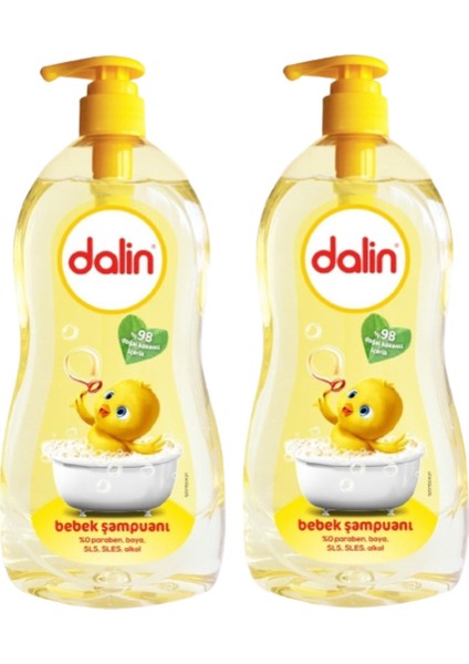 Dalin Bebek Şampuanı 700 ml (2 Adet)