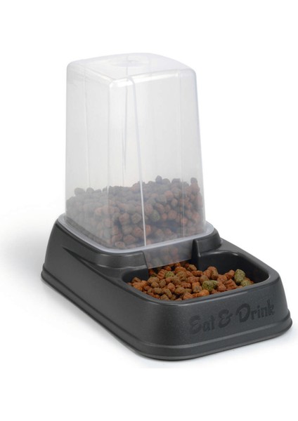 Köpek Depolu Mama Su Kabı, Plastik, 33,5X20X27CM, 3,7l Sptgl fiyatları