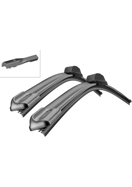 Silecek Süpürgesi Set Ön Aerotwin 600/600MM Volkswagen Amarok 2.0 Tsi 10-16, 2.0 Tdi 10-13, 2.0 Bitdi 11-, 3.0 Tdi 16- Sptgl