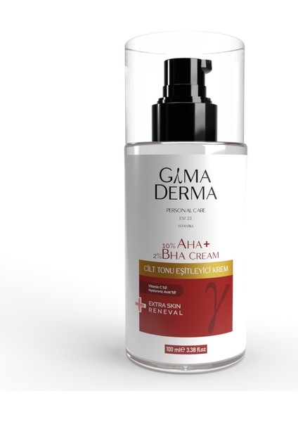 Aha Bha Cilt Tonu Dengeleyici Krem 100 ml