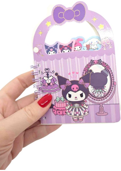 Kuromi Ayraçli Not Defteri-Kuromili Defter