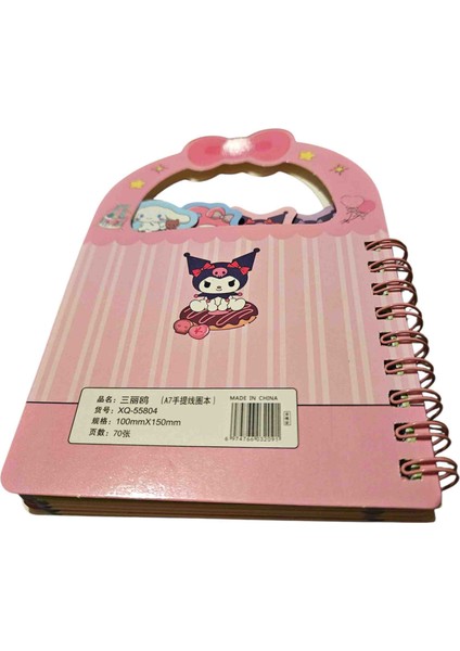 Kuromi Ayraçli Not Defteri-Kuromili Defter fırsatları