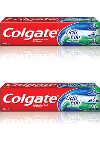 Üçlü Etki Diş Macunu 50 ml 2'li Set (2 Adet)