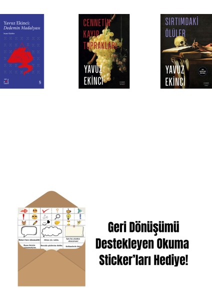 Everest Açıkhava 39 - Dedemin Madalyası + Cennetin Kayıp Toprakları + Sırtımdaki Ölüler + Okuma Sticker'ları