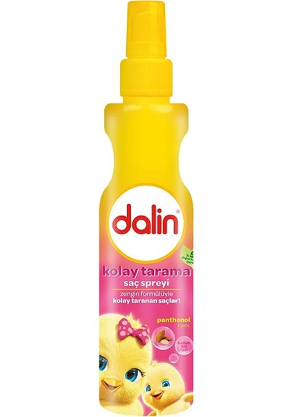 Dalin Klasik Şampuan 100 ml ve Dalin Kolay Tarama Spreyi 200 ml modelleri