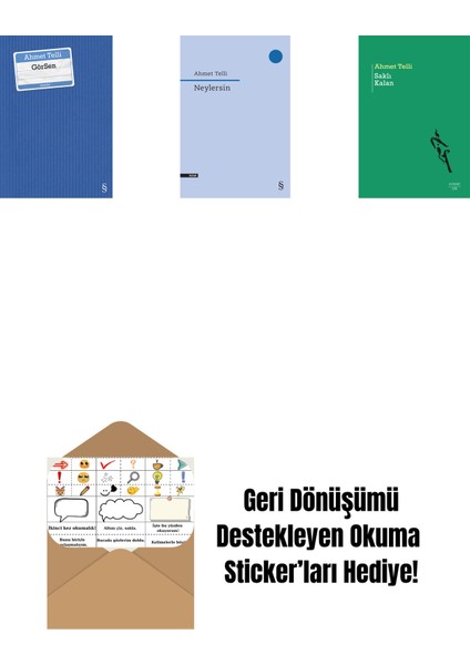 Görsen + Neylersin + Saklı Kalan + Okuma Sticker'ları