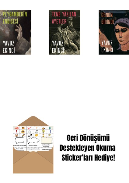 Peygamberin Endişesi + Tene Yazılan Ayetler + Günün Birinde + Okuma Sticker'ları