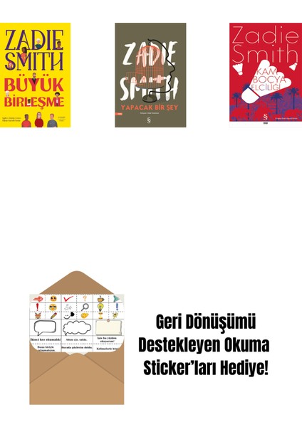 Büyük Birleşme + Yapacak Bir Şey + Kamboçya Elçiliği + Okuma Sticker'ları