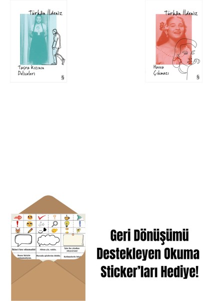 Taşra Kızının Deliceleri + Havva Çıkmazı + Okuma Sticker'ları
