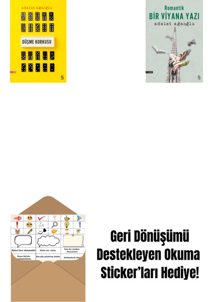 Düşme Korkusu + Romantik Bir Viyana Yazı + Okuma Sticker'ları