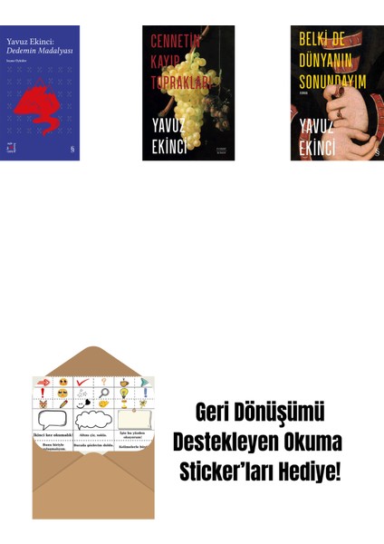 Everest Açıkhava 39 - Dedemin Madalyası + Cennetin Kayıp Toprakları + Belki De Dünyanın Sonundayım + Okuma Sticker'ları