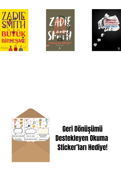 Büyük Birleşme + Yapacak Bir Şey + Bugün Farklı Düşünüyorum + Okuma Sticker'ları