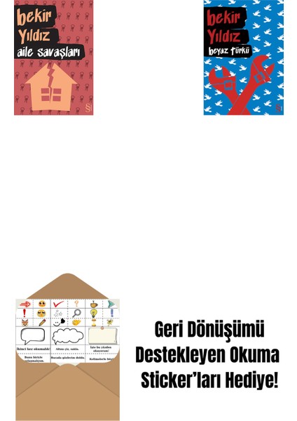 Aile Savaşları + Beyaz Türkü + Okuma Sticker'ları