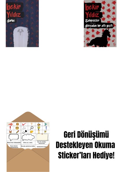 Darbe + Sahipsizler - Dünyadan Bir Atlı Geçti + Okuma Sticker'ları