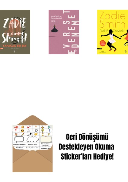 Yapacak Bir Şey + Yazarlar Için Dans Dersleri + Dans Zamanı + Okuma Sticker'ları