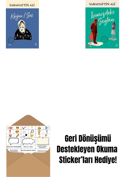 Kağnı / Ses + Içimizdeki Şeytan + Okuma Sticker'ları