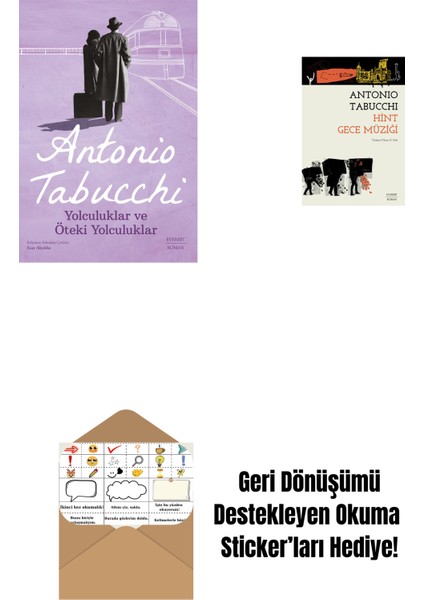 Yolculuklar ve Öteki Yolculuklar + Hint Gece Müziği + Okuma Sticker'ları