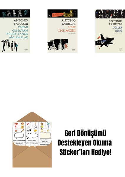 Önemi Olmayan Küçük Yanlış Anlamalar + Hint Gece Müziği + Düşler Düşü + Okuma Sticker'ları