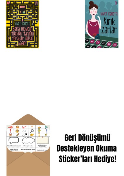 Bana Modern Türkün Tarifini Yapabilir Misin Kaan? + Kırık Zarlar + Okuma Sticker'ları