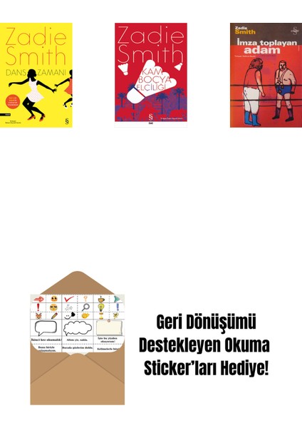 Dans Zamanı + Kamboçya Elçiliği + Imza Toplayan Adam + Okuma Sticker'ları