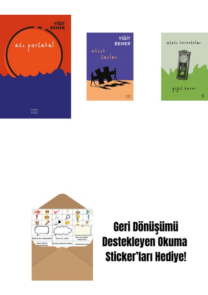 Acı Portakal + Eksik Taşlar + Öteki Kuruntular + Okuma Sticker'ları