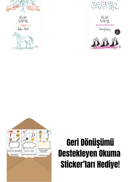 Dik Âlâ + Hayhuy + Okuma Sticker'ları