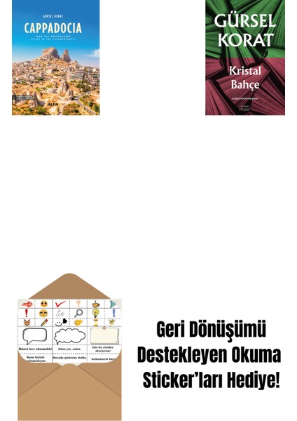 Cappadocia (Ciltli) + Kristal Bahçe + Okuma Sticker'ları