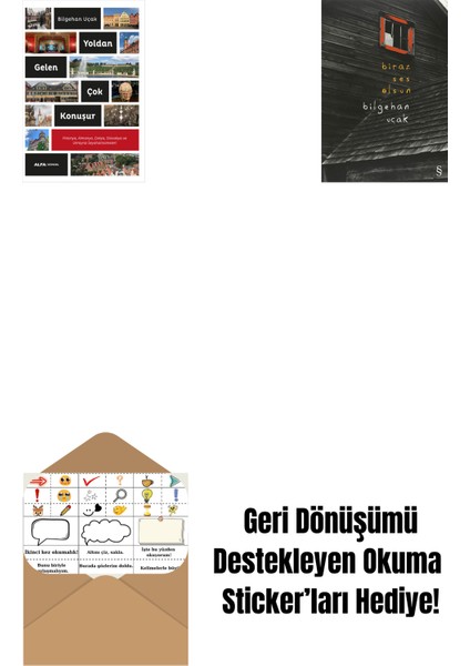 Yoldan Gelen Çok Konuşur + Biraz Ses Olsun + Okuma Sticker'ları