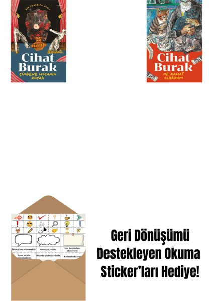 Çingene Hocanın Rüyası + Ne Rahat Olurdum + Okuma Sticker'ları