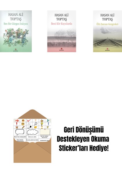 Ben Bir Gürgen Dalıyım + Beni Kör Kuyularda + Ölü Zaman Gezginleri + Okuma Sticker'ları
