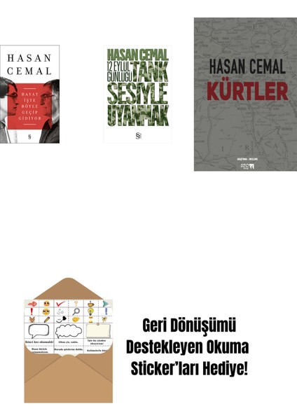 Hayat Işte Böyle Geçip Gidiyor + Tank Sesiyle Uyanmak + Kürtler + Okuma Sticker'ları
