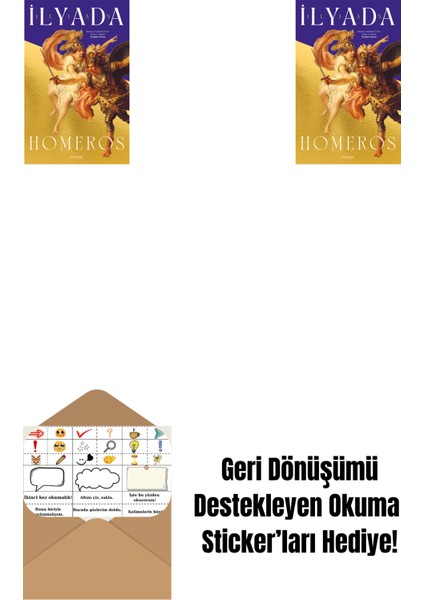 Ilyada (Ciltli) + Ilyada + Okuma Sticker'ları