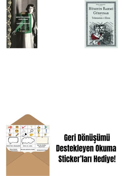 Gulyabani (Cep Boy) + Tebessüm-I Elem + Okuma Sticker'ları