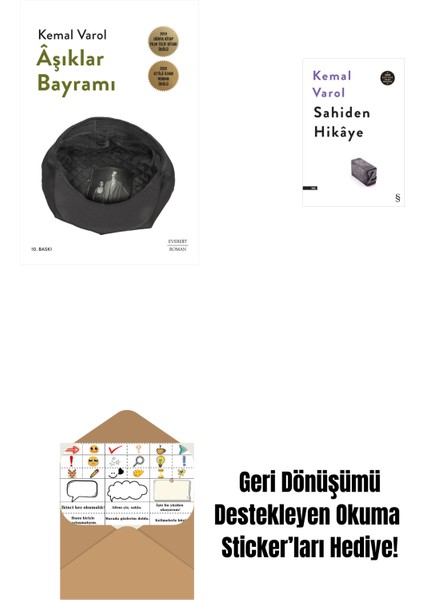 Âşıklar Bayramı + Sahiden Hikâye + Okuma Sticker'ları
