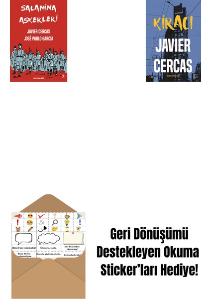 Salamina Askerleri (Çizgi Roman) + Kiracı + Okuma Sticker'ları