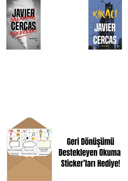Salamina Askerleri (Ciltli) + Kiracı + Okuma Sticker'ları