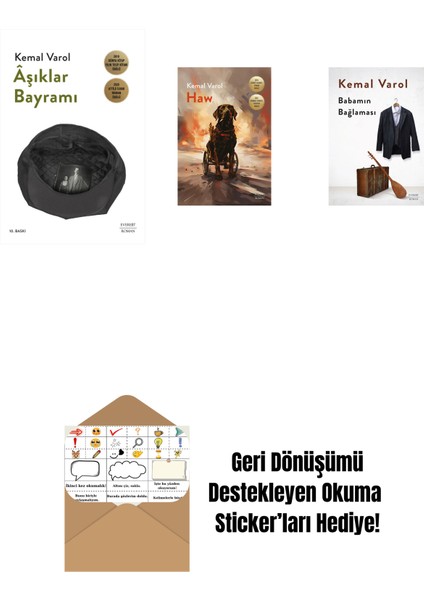 Âşıklar Bayramı + Haw + Babamın Bağlaması + Okuma Sticker'ları