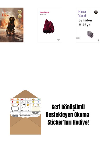 Haw + Kin Divanı + Sahiden Hikâye + Okuma Sticker'ları