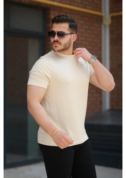 Erkek Basic Kısa Kollu Tişört