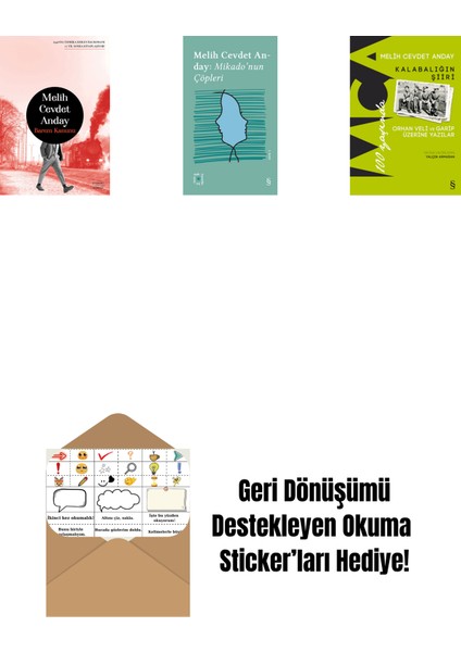 Barem Kanunu + Everest Açıkhava 3 - Mikado’nun Çöpleri + Kalabalığın Şiiri + Okuma Sticker'ları