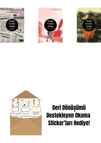 Müstear Zamanlar - 1 + Barem Kanunu + Aylaklar (Ciltli) + Okuma Sticker'ları