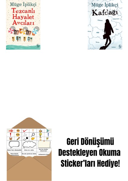 Tezcanlı Hayalet Avcıları + Kafdağı + Okuma Sticker'ları